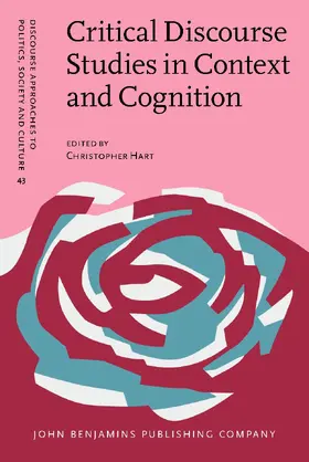 Hart | Critical Discourse Studies in Context and Cognition | Buch | 978-90-272-0634-3 | sack.de