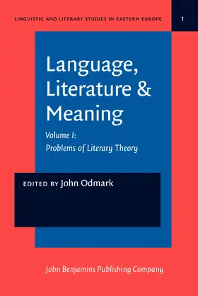 Odmark |  Language, Literature &#38; Meaning | Buch |  Sack Fachmedien