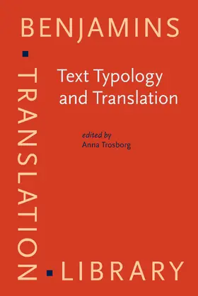 Trosborg |  Text Typology and Translation | Buch |  Sack Fachmedien