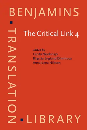 Wadensjö / Englund Dimitrova / Nilsson |  The Critical Link 4 | Buch |  Sack Fachmedien