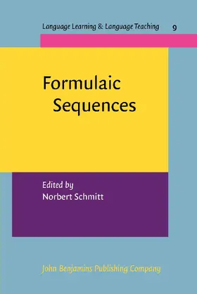 Schmitt |  Formulaic Sequences | Buch |  Sack Fachmedien