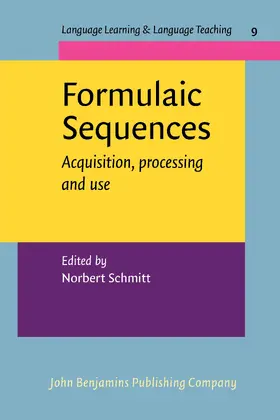 Schmitt |  Formulaic Sequences | Buch |  Sack Fachmedien
