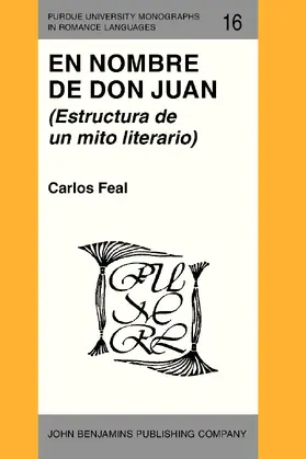 Feal |  En Nombre de Don Juan | Buch |  Sack Fachmedien