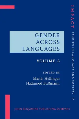 Hellinger / Bußmann |  Gender Across Languages | Buch |  Sack Fachmedien