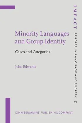 Edwards |  Minority Languages and Group Identity | Buch |  Sack Fachmedien