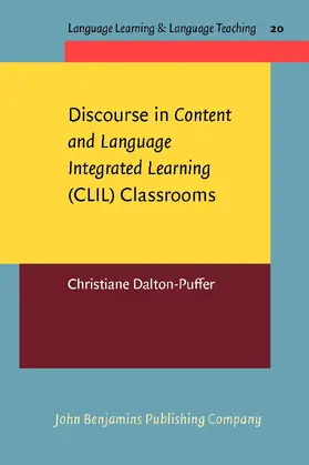 Dalton-Puffer |  Discourse in Content and Language Integrated Learning (CLIL) Classrooms | Buch |  Sack Fachmedien