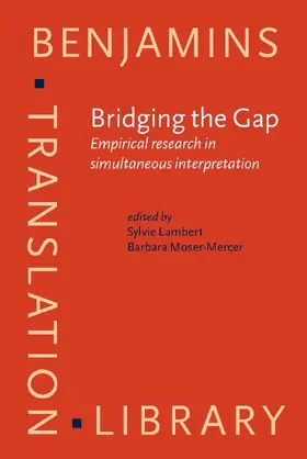 Lambert / Moser-Mercer | Bridging the Gap | Buch | 978-90-272-2144-5 | sack.de