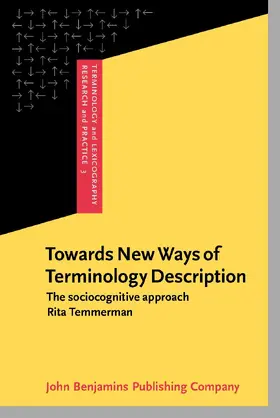 Temmerman | Towards New Ways of Terminology Description | Buch | 978-90-272-2326-5 | sack.de