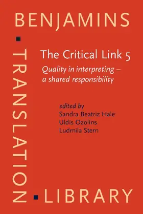 Hale / Ozolins / Stern | The Critical Link 5 | Buch | 978-90-272-2431-6 | sack.de