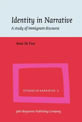 De Fina |  Identity in Narrative | Buch |  Sack Fachmedien