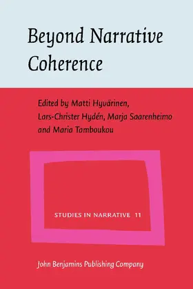 Hyvärinen / Hydén / Saarenheimo |  Beyond Narrative Coherence | Buch |  Sack Fachmedien