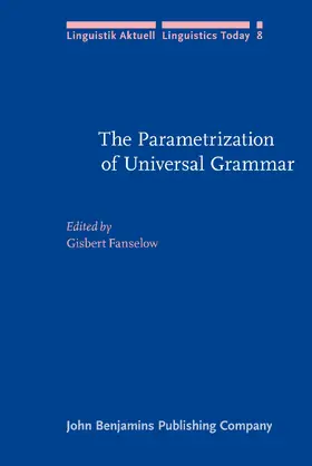 Fanselow |  The Parametrization of Universal Grammar | Buch |  Sack Fachmedien