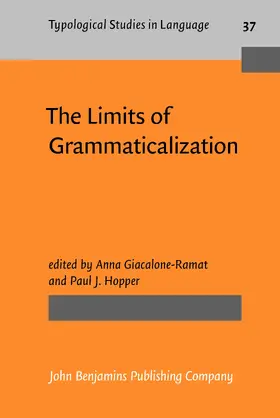 Giacalone Ramat / Hopper |  The Limits of Grammaticalization | Buch |  Sack Fachmedien