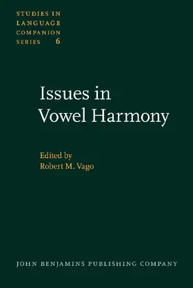 Vago | Issues in Vowel Harmony | Buch | 978-90-272-3005-8 | sack.de