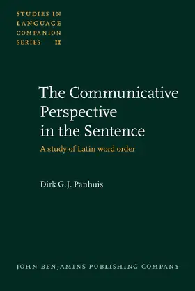 Panhuis |  The Communicative Perspective in the Sentence | Buch |  Sack Fachmedien
