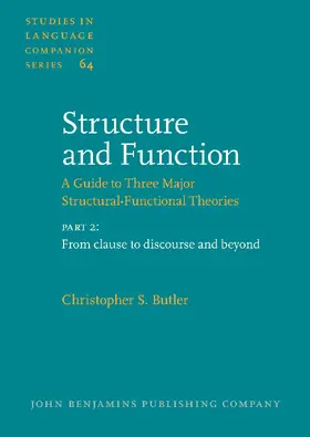 Butler |  Structure and Function &#8211; A Guide to Three Major Structural-Functional Theories | Buch |  Sack Fachmedien