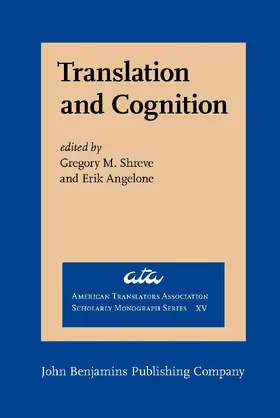Shreve / Angelone |  Translation and Cognition | Buch |  Sack Fachmedien