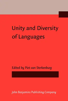 Sterkenburg | Unity and Diversity of Languages | Buch | 978-90-272-3248-9 | sack.de