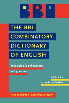 The BBI Combinatory Dictionary of English | Buch | 978-90-272-3260-1 | sack.de