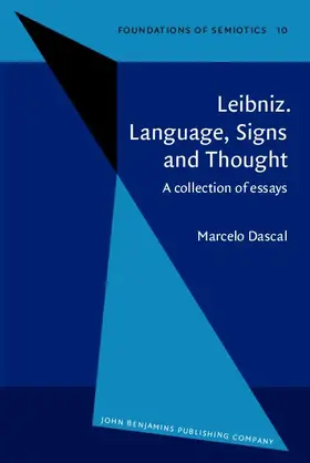 Dascal |  Leibniz. Language, Signs and Thought | Buch |  Sack Fachmedien