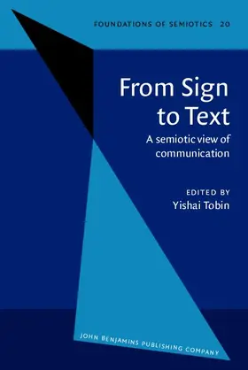 Tobin |  From Sign to Text | Buch |  Sack Fachmedien