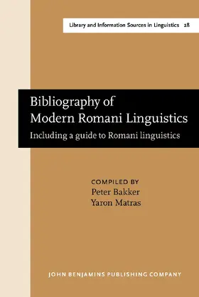  Bibliography of Modern Romani Linguistics | Buch |  Sack Fachmedien