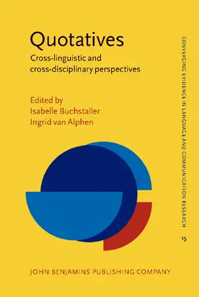 Buchstaller / Alphen |  Quotatives | Buch |  Sack Fachmedien