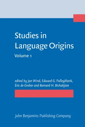 Wind / Pulleyblank / Grolier |  Studies in Language Origins | Buch |  Sack Fachmedien