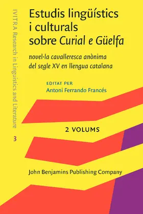 Ferrando |  Estudis lingüístics i culturals sobre Curial e Güelfa | Buch |  Sack Fachmedien