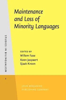 Fase / Jaspaert / Kroon |  Maintenance and Loss of Minority Languages | Buch |  Sack Fachmedien