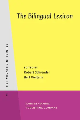 Schreuder / Weltens |  The Bilingual Lexicon | Buch |  Sack Fachmedien