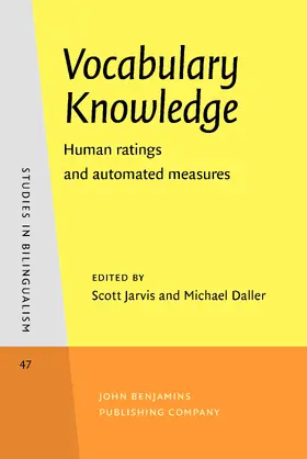 Jarvis / Daller |  Vocabulary Knowledge | Buch |  Sack Fachmedien