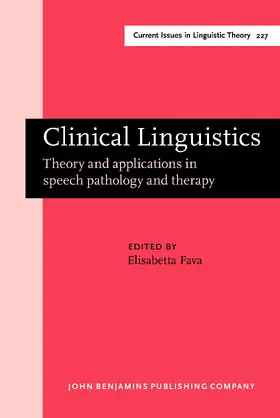 Fava |  Clinical Linguistics | Buch |  Sack Fachmedien