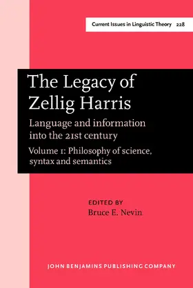 Nevin | The Legacy of Zellig Harris | Buch | 978-90-272-4736-0 | sack.de