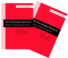 Weijer / Heuven / Hulst |  The Phonological Spectrum | Buch |  Sack Fachmedien