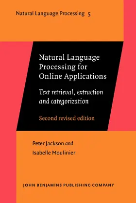 Jackson / Moulinier |  Natural Language Processing for Online Applications | Buch |  Sack Fachmedien