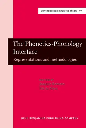 Romero / Riera |  The Phonetics–Phonology Interface | eBook | Sack Fachmedien