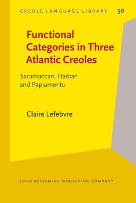 Lefebvre | Functional Categories in Three Atlantic Creoles | E-Book | sack.de