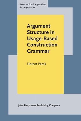 Perek | Argument Structure in Usage-Based Construction Grammar | E-Book | sack.de