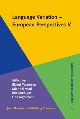 Torgersen | Language Variation - European Perspectives V | E-Book | sack.de