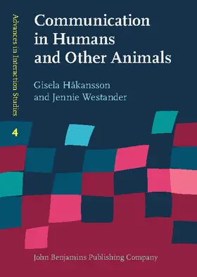 Håkansson / Hakansson / Westander |  Communication in Humans and Other Animals | eBook | Sack Fachmedien