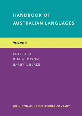 Dixon / Blake |  Handbook of Australian Languages | eBook | Sack Fachmedien