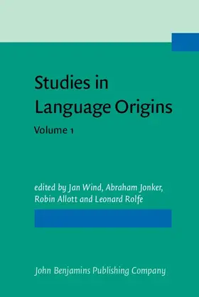 Wind / Jonker / Allott |  Studies in Language Origins | eBook | Sack Fachmedien