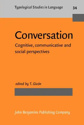 Givón / Givon |  Conversation | eBook | Sack Fachmedien