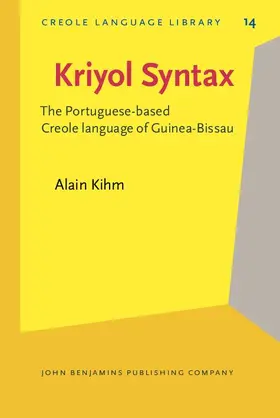 Kihm |  Kriyol Syntax | eBook | Sack Fachmedien