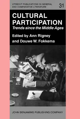 Rigney / Fokkema |  Cultural Participation | eBook | Sack Fachmedien