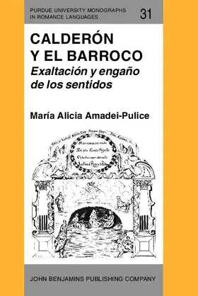 Amadei-Pulice |  Calder&#243;n y el Barroco | eBook | Sack Fachmedien