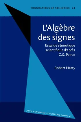 Marty |  L'Alg&#232;bre des signes | eBook | Sack Fachmedien