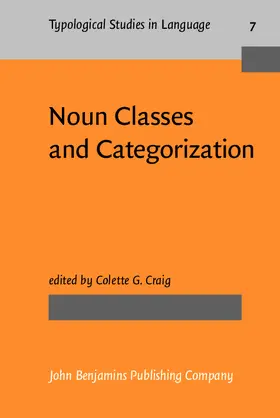 Craig |  Noun Classes and Categorization | eBook | Sack Fachmedien
