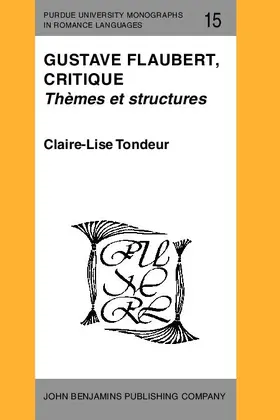 Tondeur |  Gustave Flaubert, critique | eBook | Sack Fachmedien